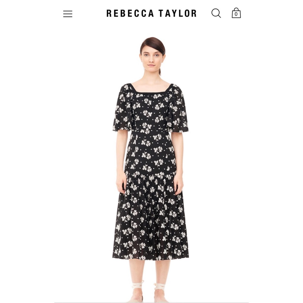 Rebecca Taylor La Vie Helena Embroidered Dress